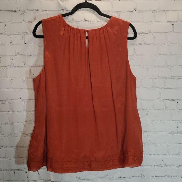 Coldwater Creek orange tank top size XL - Picture 7 of 9